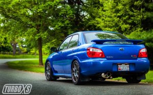 Subaru Impreza Performance Exhaust - Turbo XS - Catback - Polished - `02-`07